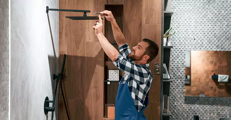 Local Shower Remodel in Tupelo