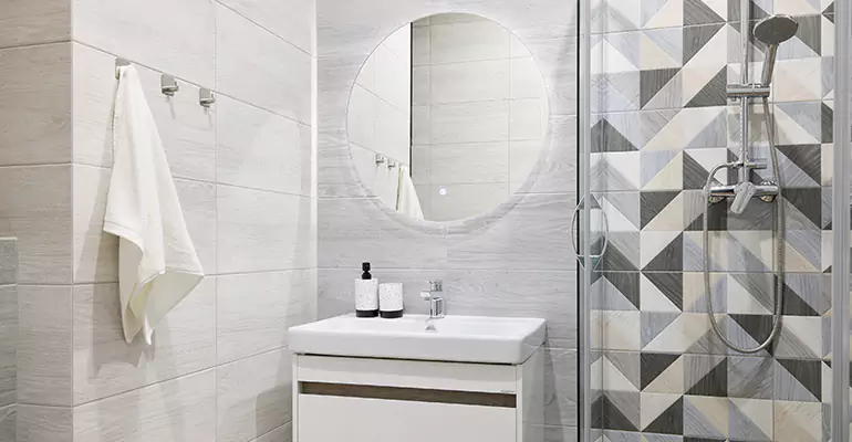 Small Master Bathroom Remodel in Tupelo